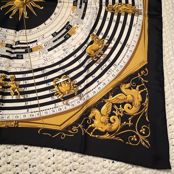 Hermès ASTROLOGIE DIES ET HORE scarf 90 ☀️ ⭐️ - Picture 6 of 10